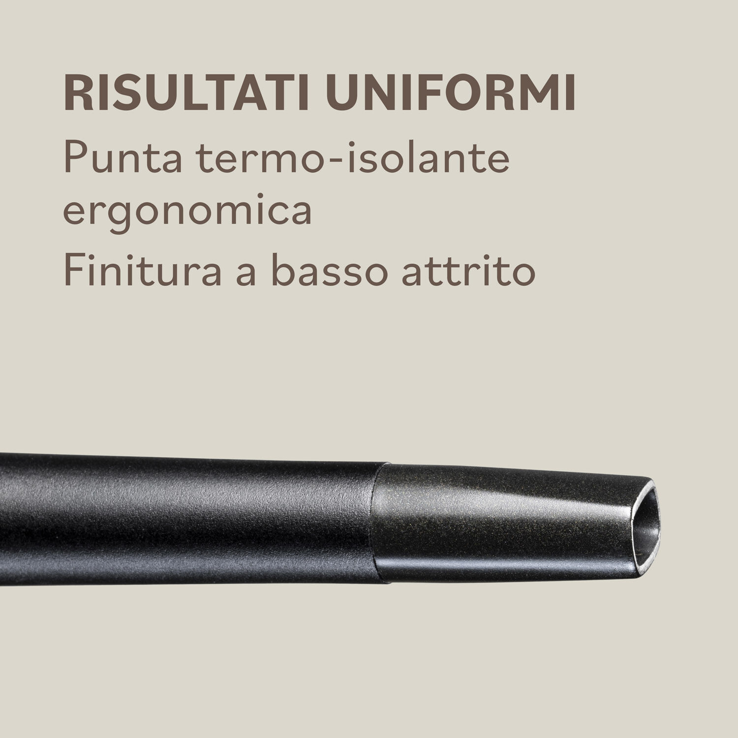 Ferro arricciacapelli conico - &Oslash; 19-13mm